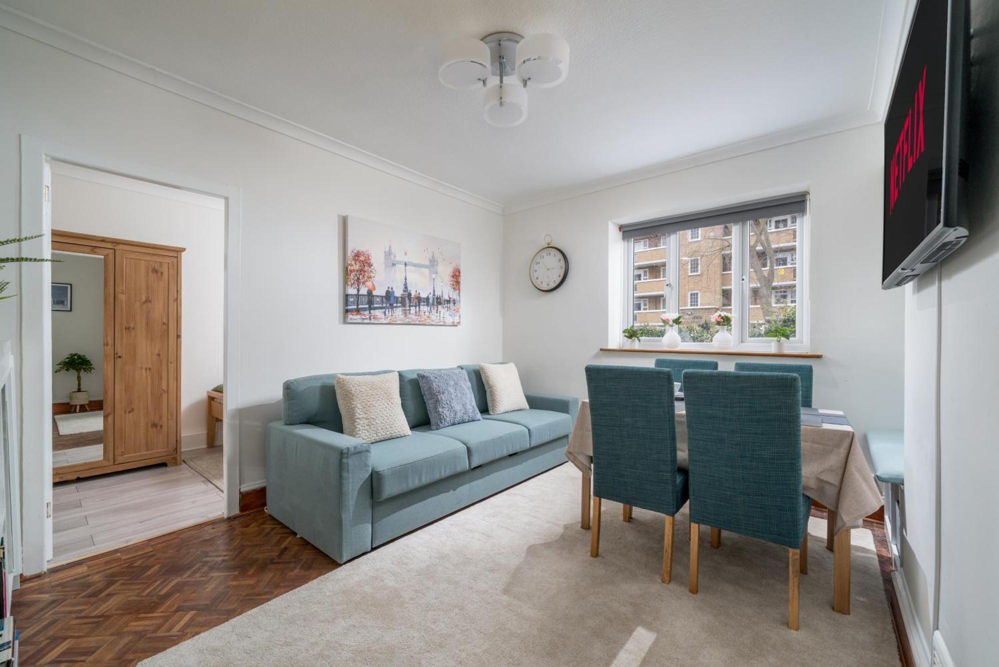 Apartment New! Cosy Flat - Wapping Station - Free Secure Parking London