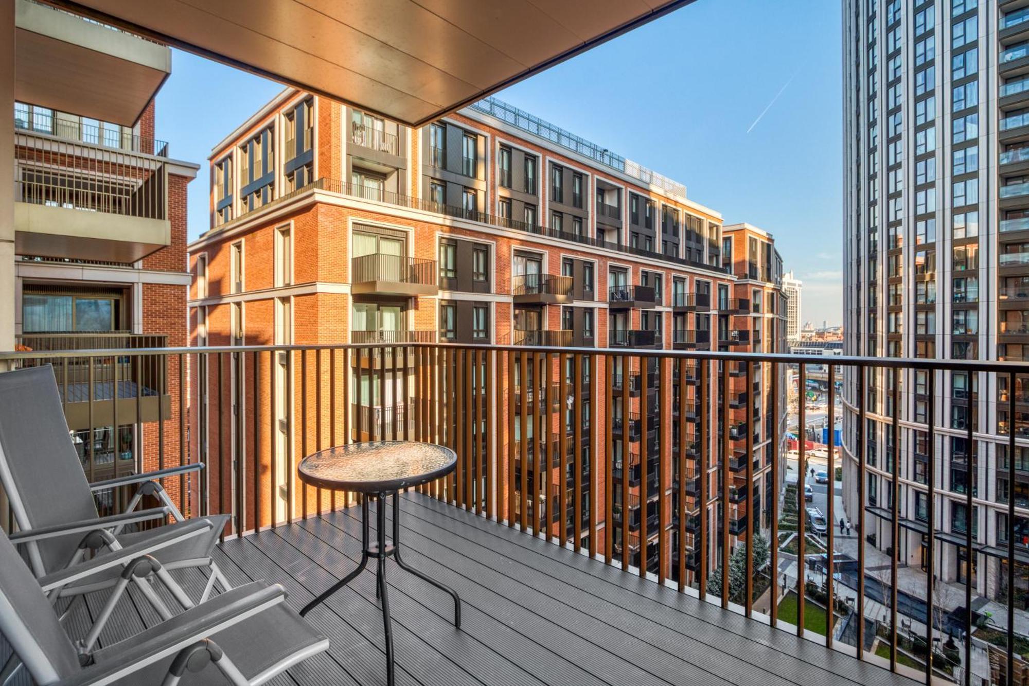 Appartement Hyde Park Beauty 2br 2ba Balcony Londres