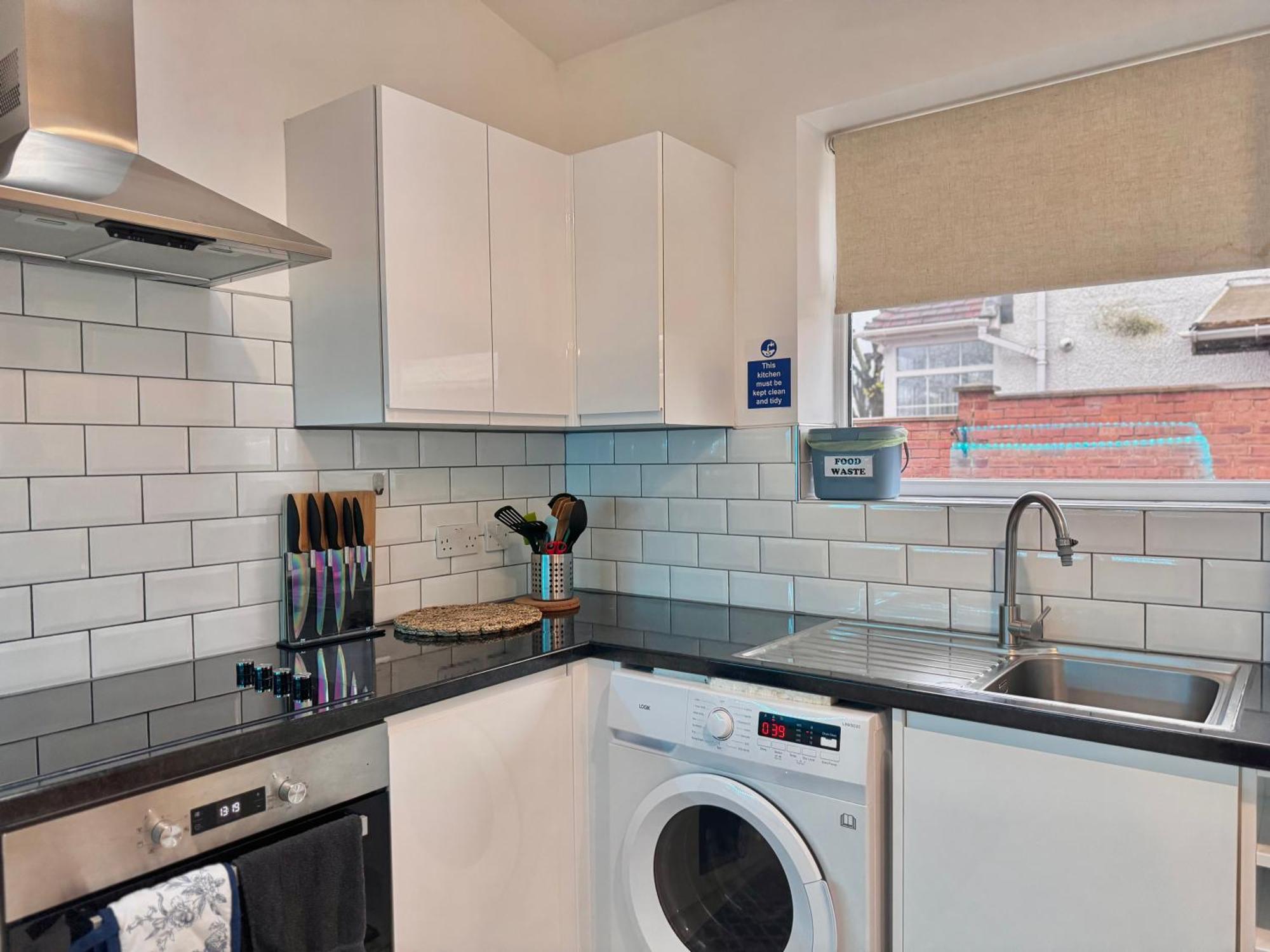 Appartement Modern 1-bed 30min To & Parking
