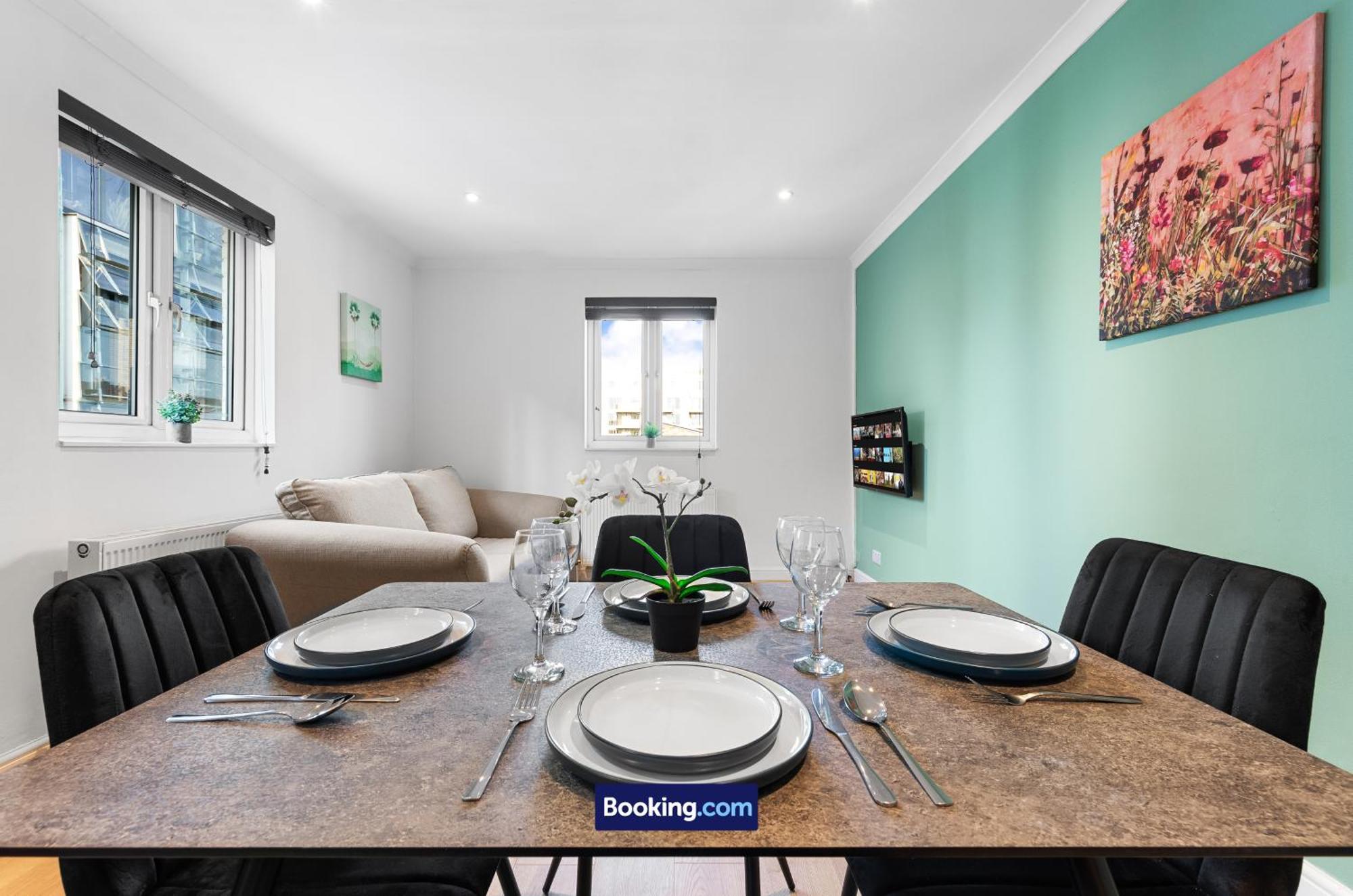 Modern, & Comfy By Smart Short Lets & Serviced Deptford With Free Wifi Appartement
