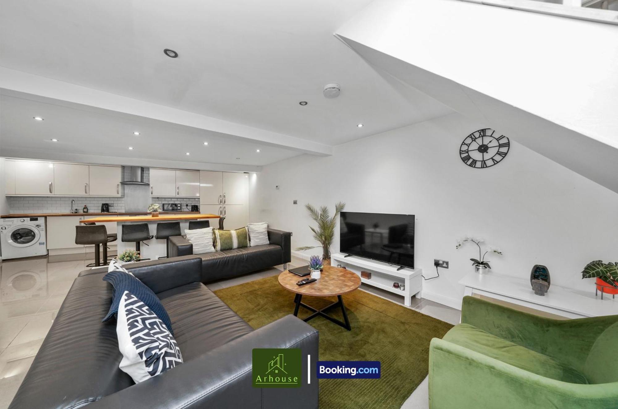 Two Bedroom By Arhouse Short Lets & Serviced Clapham With Free Wifi * Londra