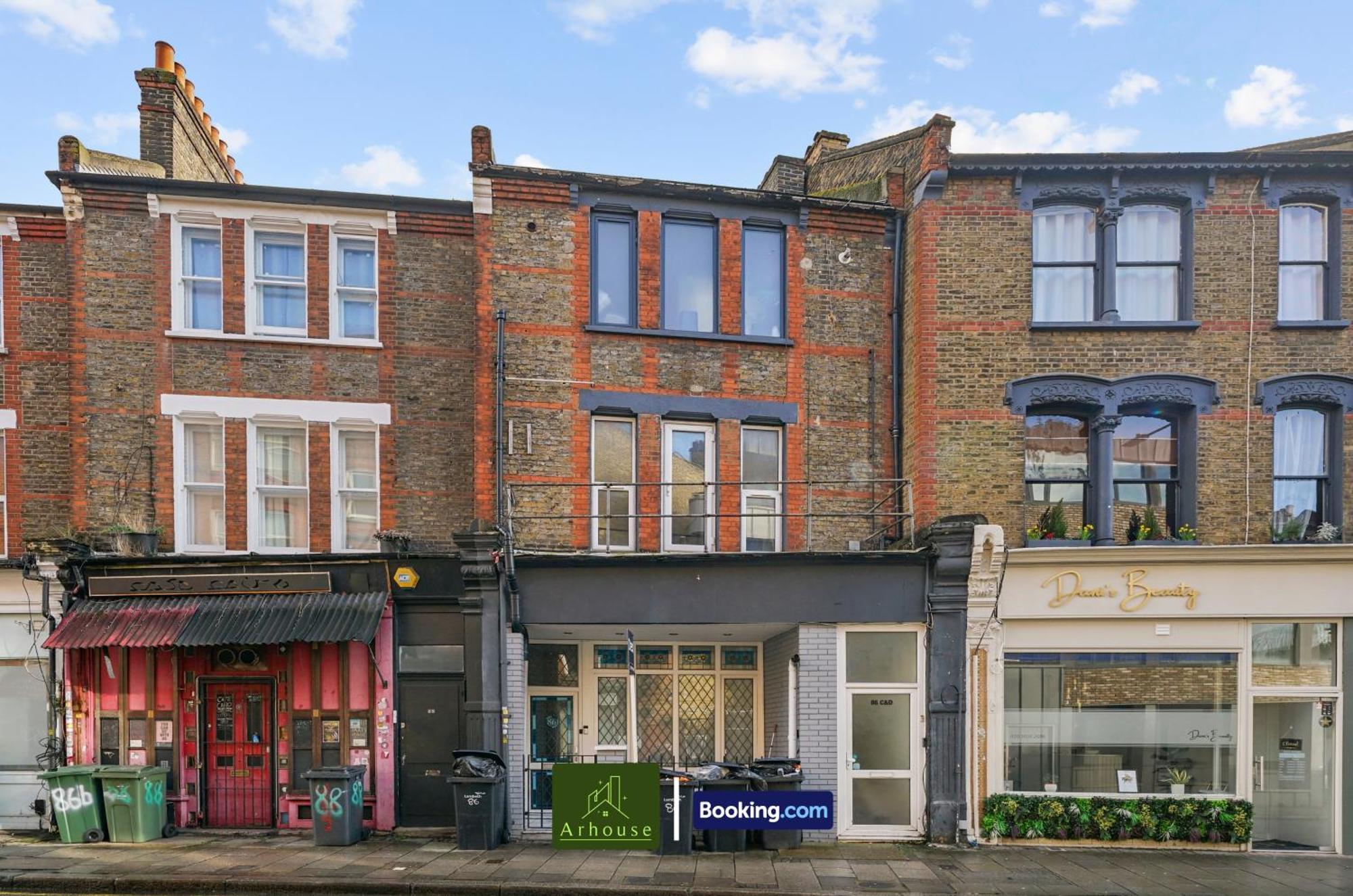 Two Bedroom By Arhouse Short Lets & Serviced Clapham With Free Wifi Appartamento