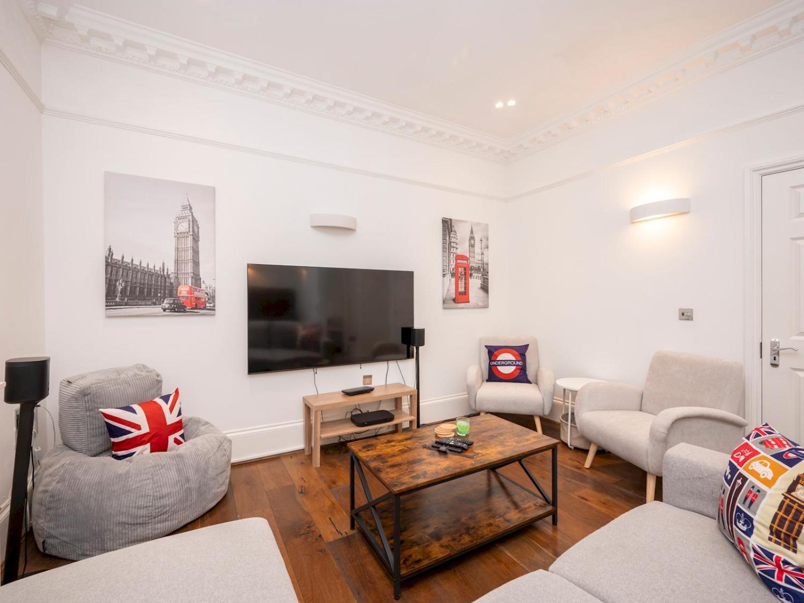 Lägenhet 3-bed Flat Ensuite Near Farringdon Barbican Pass The Keys London