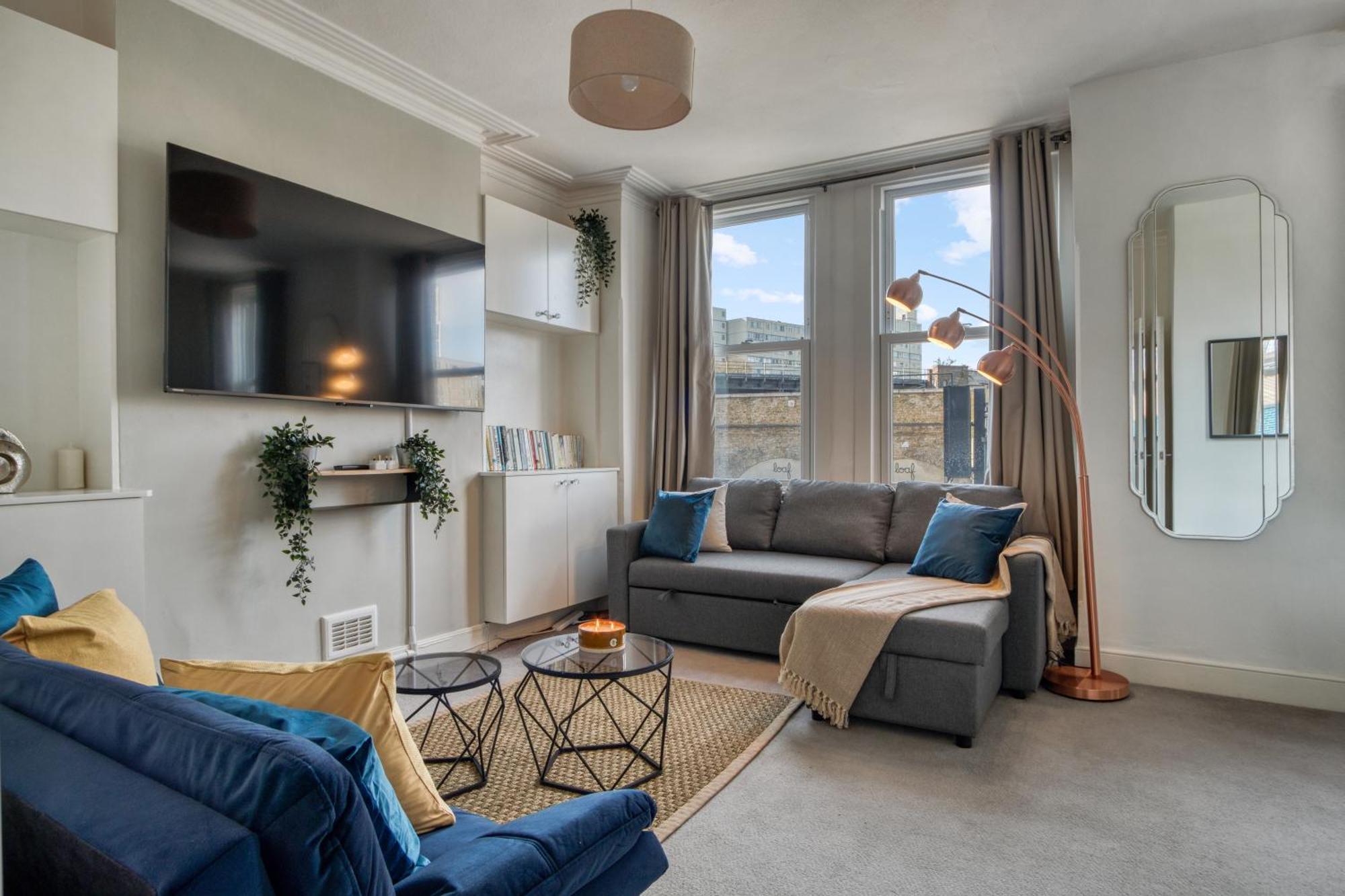 Chic 1bed And Terrace In Battersea Apartment London
