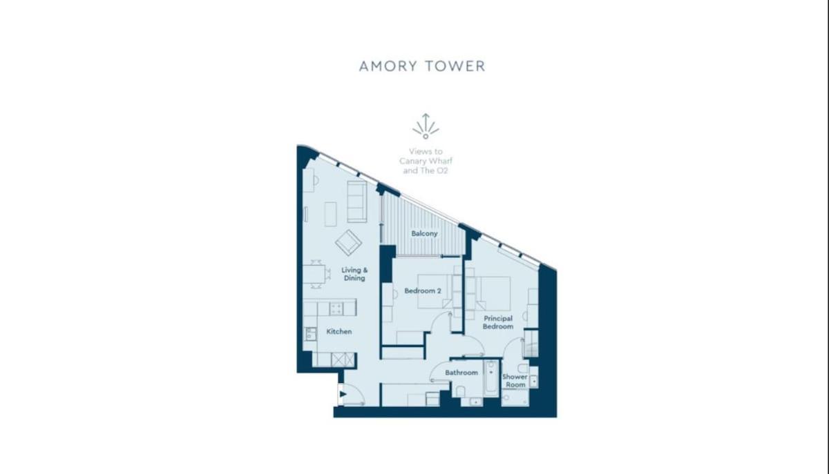 Apartment Amory Tower - High Rise Pinnacle *