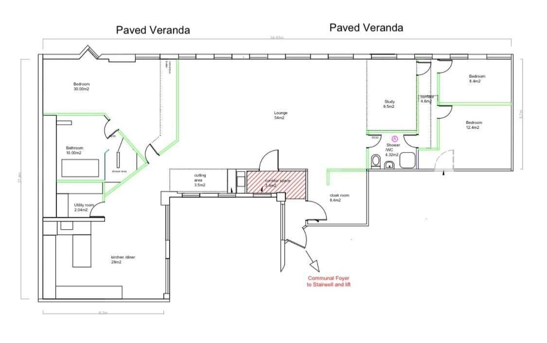 Amazingly Luxurious Loft Apartment, Soho - 3 Bedrooms, 2 Bath & Office Appartement Londen