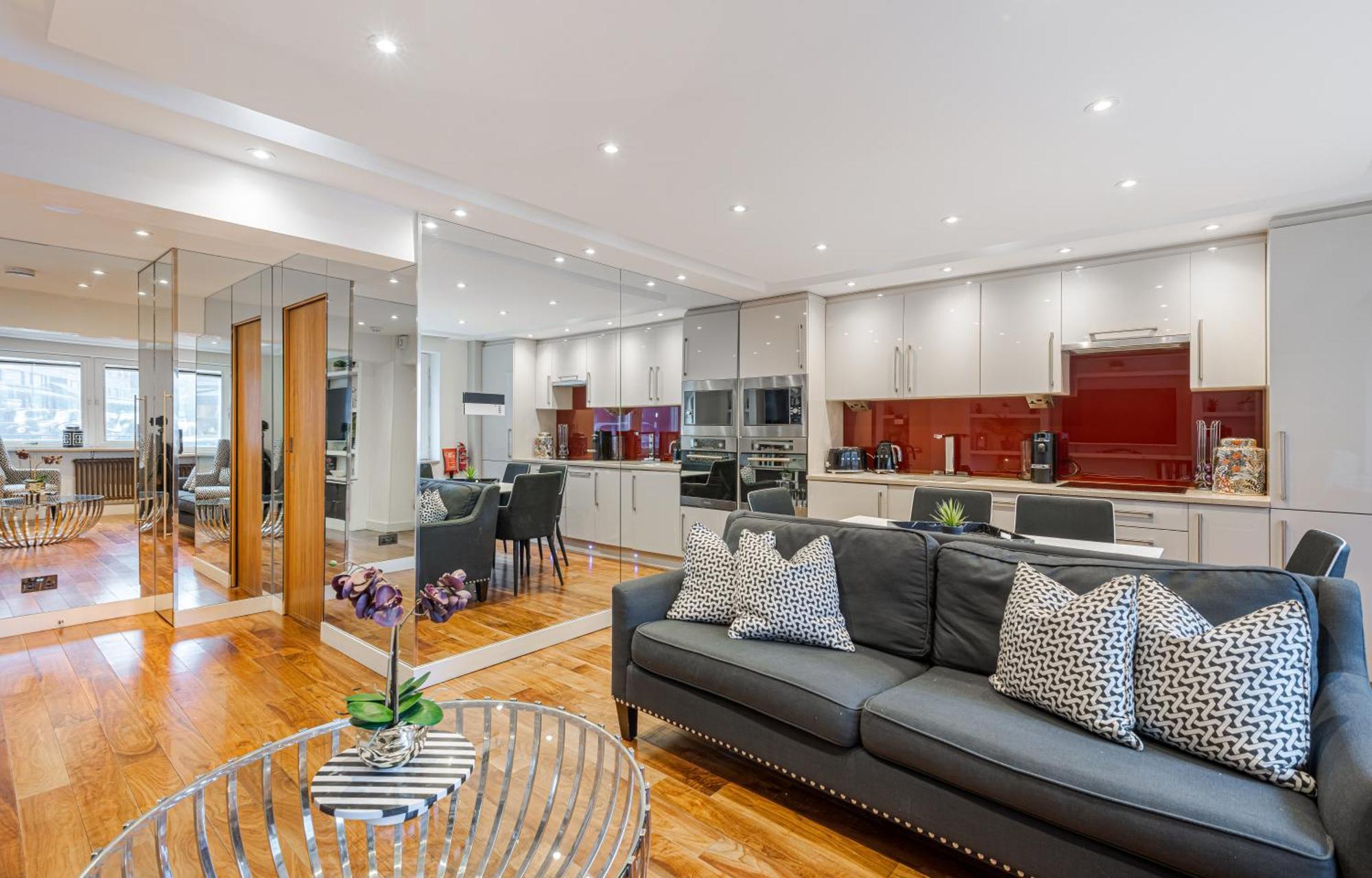 Appartement Elegant Ground Floor Apartment With Harrods View And Ac In Knightsbridge Londres