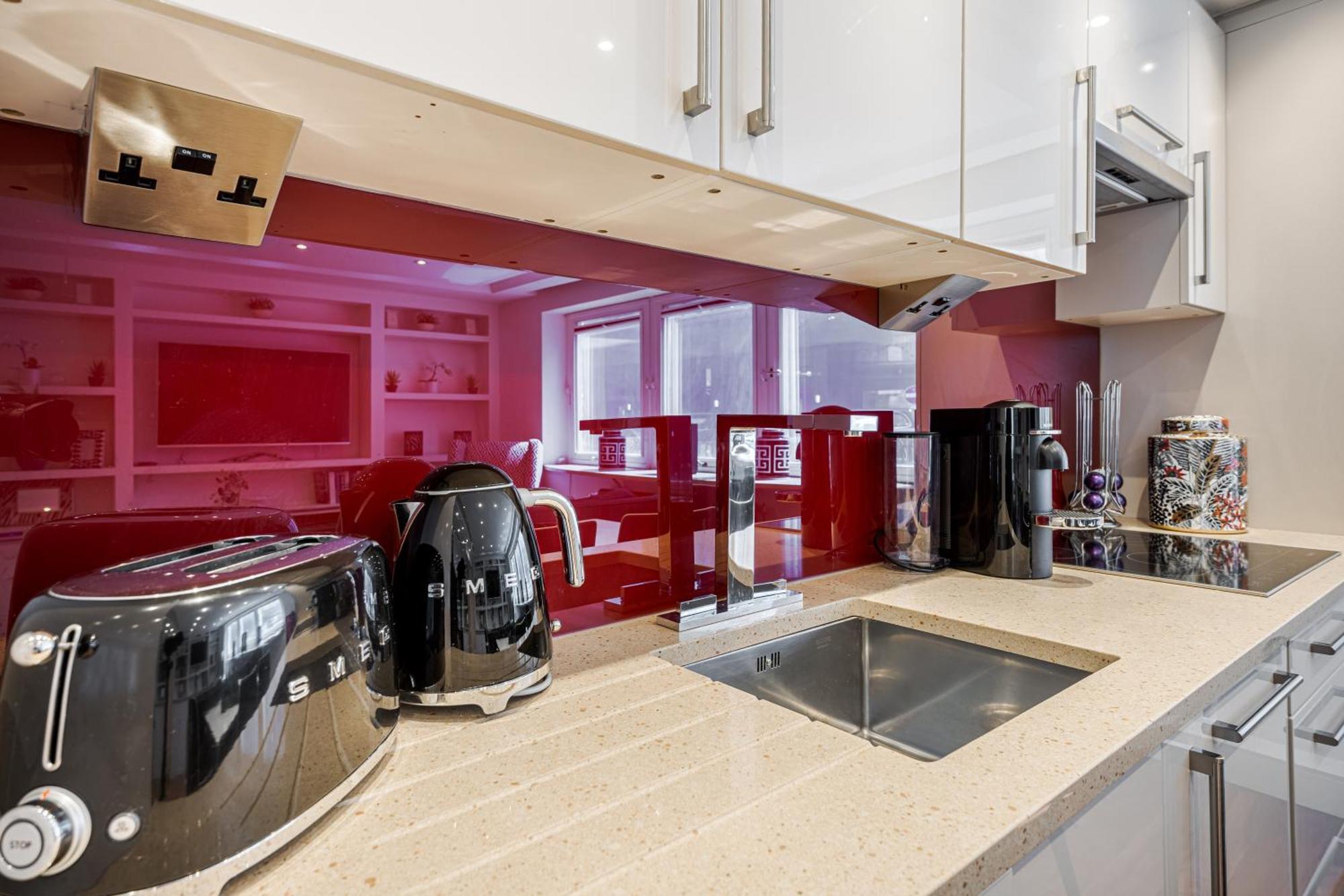 Appartement Elegant Ground Floor Apartment With Harrods View And Ac In Knightsbridge *