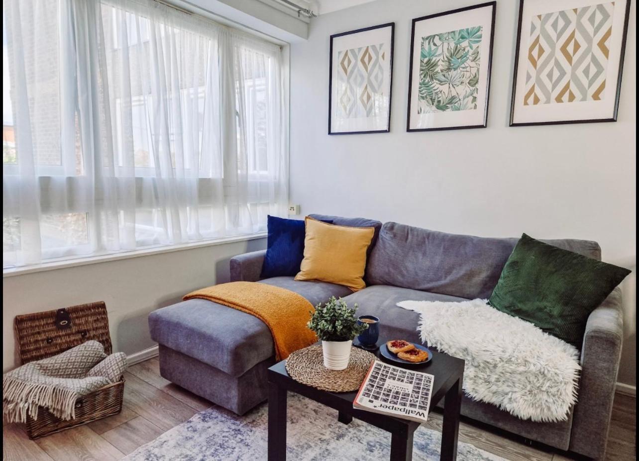 New, Refurbished Modern & Spacious 1 Bed Flat Westfield Shepherd's Bush Free Wi-fi Super King Bed