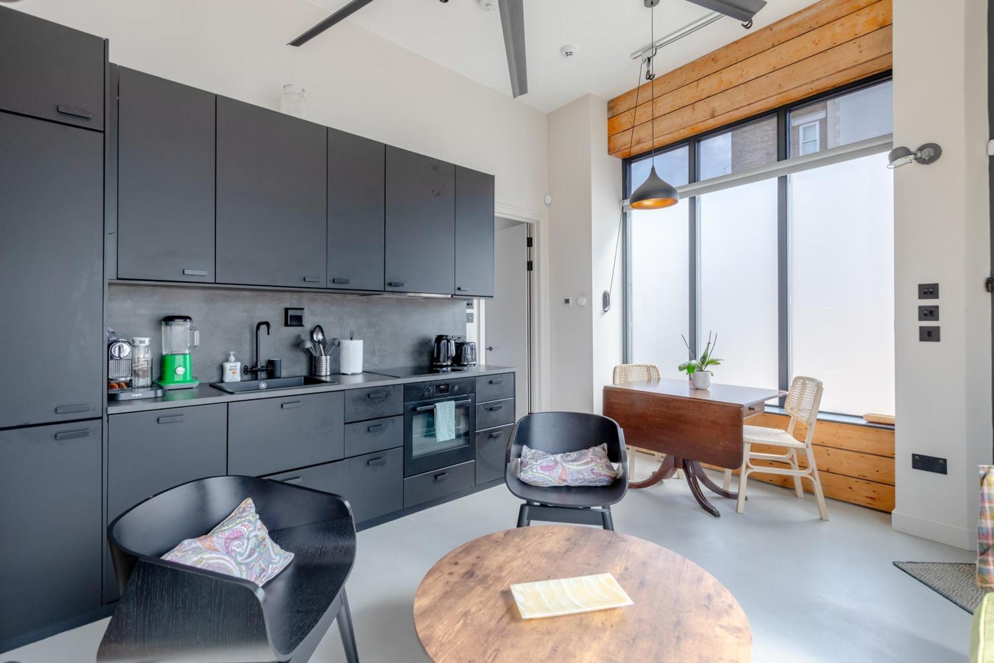 Sleek & 1bd Flat - Battersea Park Leilighet London