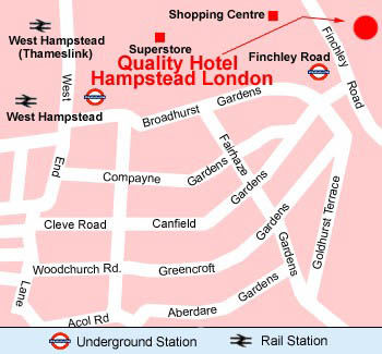 Quality Hampstead Hotell 3*