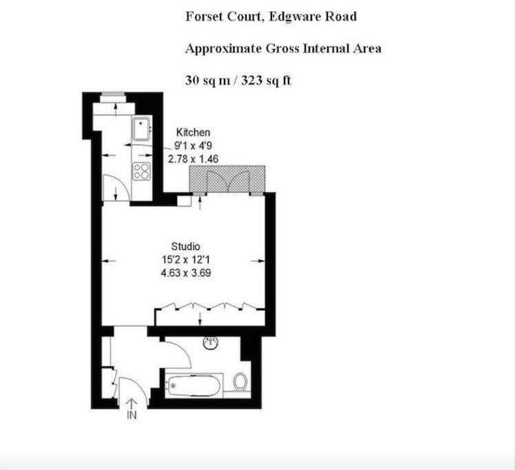 Apartment Central Forset Court Studio London